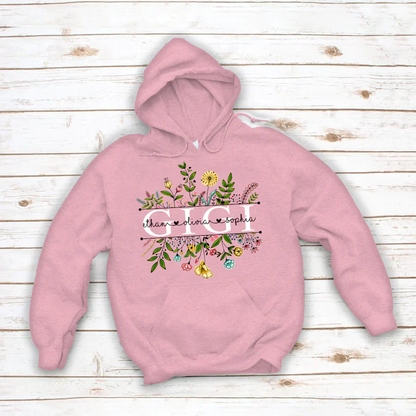 Wildflowers Gigi And Grandkids Hoodie