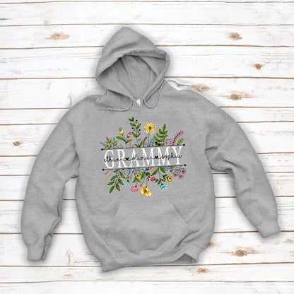 Wildflowers Grammy And Grandkids Hoodie