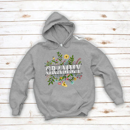 Wildflowers Grammy And Grandkids Hoodie