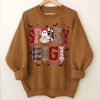 Custom Spooky Gigi Grandma Mama Mimi Halloween T-shirt