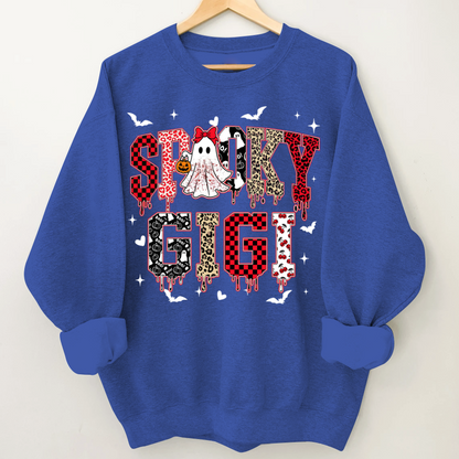 Custom Spooky Gigi Grandma Mama Mimi Halloween T-shirt
