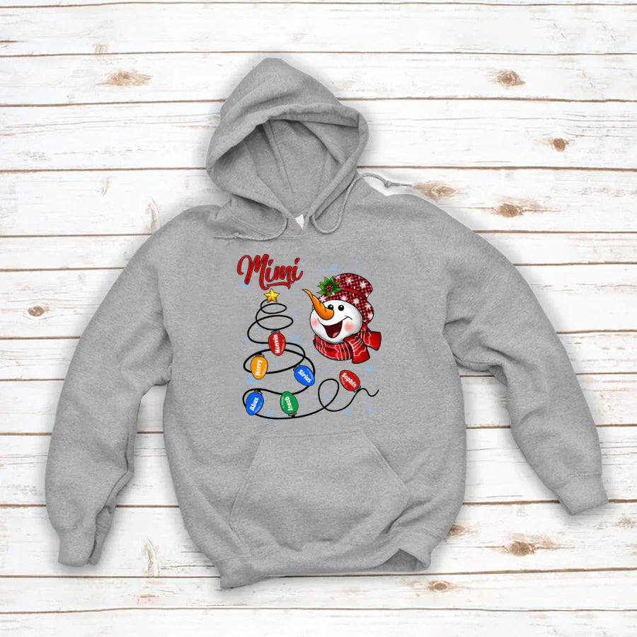 Christmas Tree Mimi And Grandkids CTH01 Hoodie