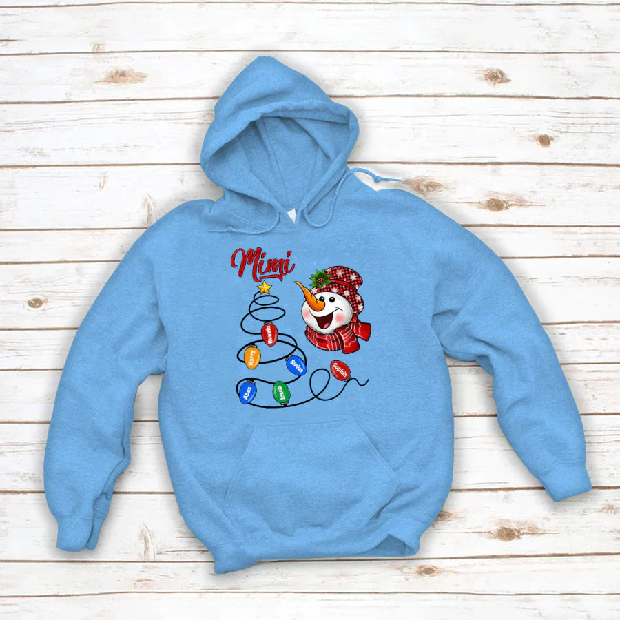 Christmas Tree Mimi And Grandkids CTH01 Hoodie