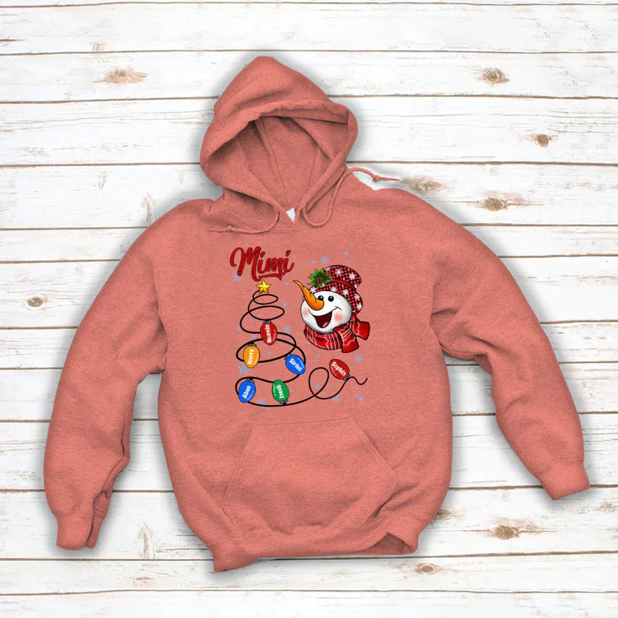 Christmas Tree Mimi And Grandkids CTH01 Hoodie