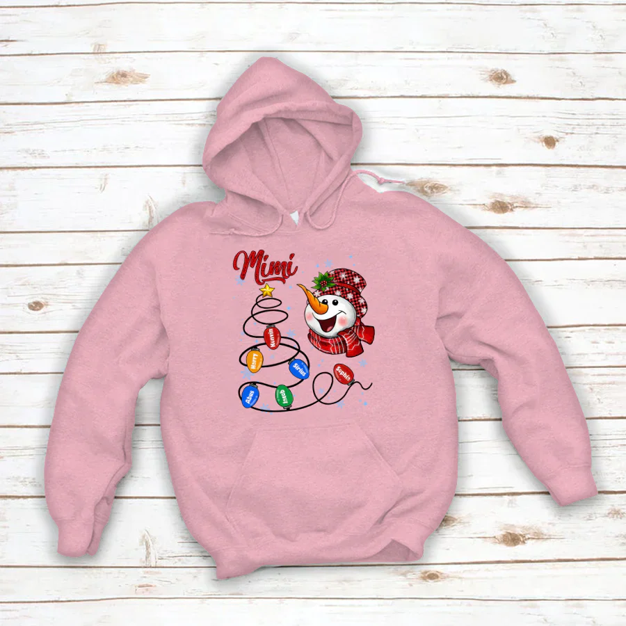 Christmas Tree Mimi And Grandkids CTH01 Hoodie