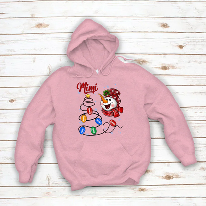 Christmas Tree Mimi And Grandkids CTH01 Hoodie