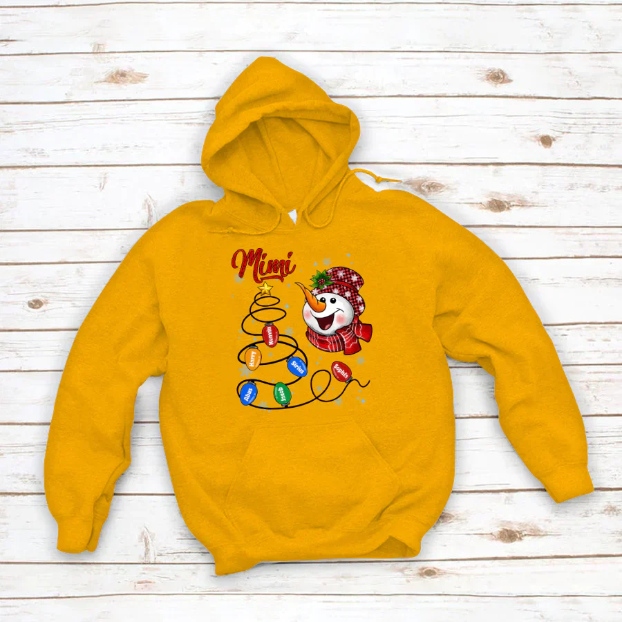 Christmas Tree Mimi And Grandkids CTH01 Hoodie