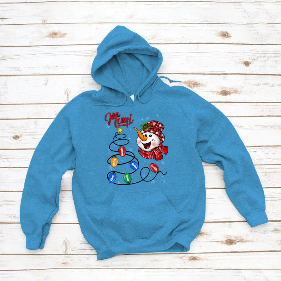 Christmas Tree Mimi And Grandkids CTH01 Hoodie