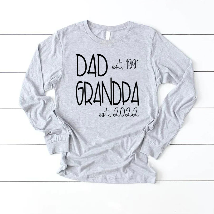 Dad Grandpa Est VT22120061 Longsleeve