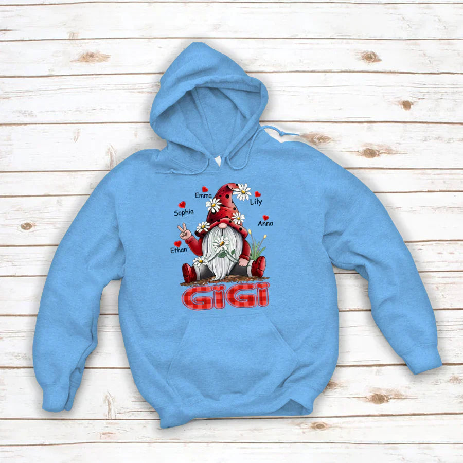 Gigi Gnome Heart Kids VT22120072 Hoodie
