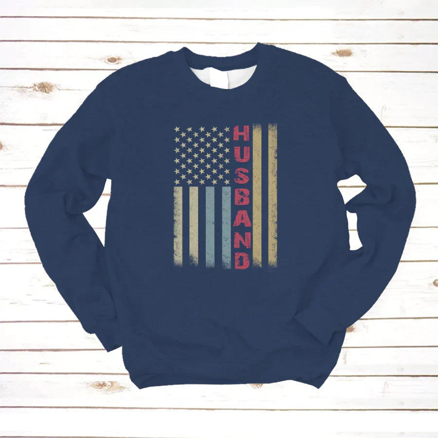 Husband Flag VTN221126 Sweatshirt