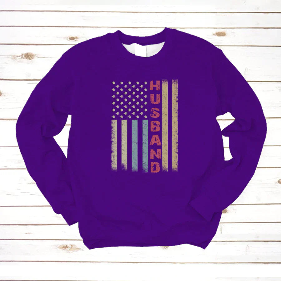 Husband Flag VTN221126 Sweatshirt
