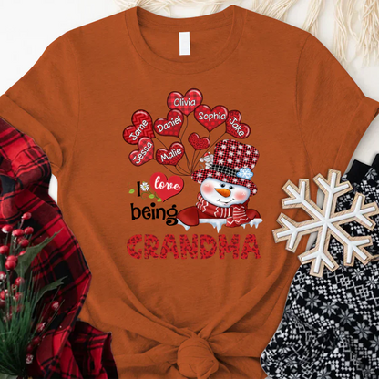 I Love Being A Grandma And Kids CTH01 T-Shirt