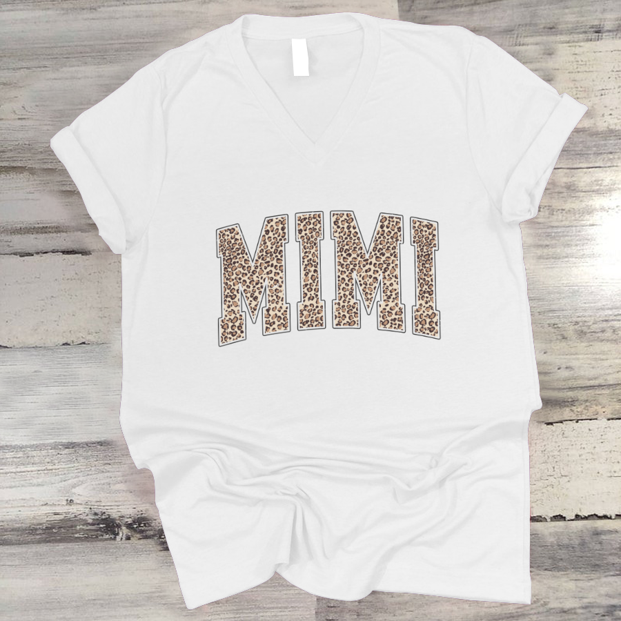Leopard Mimi Mother's Day Shirt