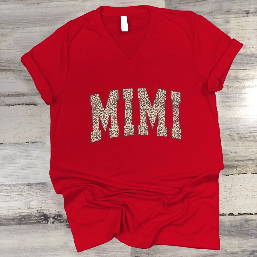 Leopard Mimi Mother's Day Shirt