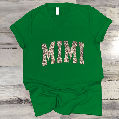 Leopard Mimi Mother's Day Shirt
