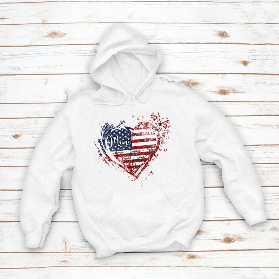 Mimi Heart American Hoodie