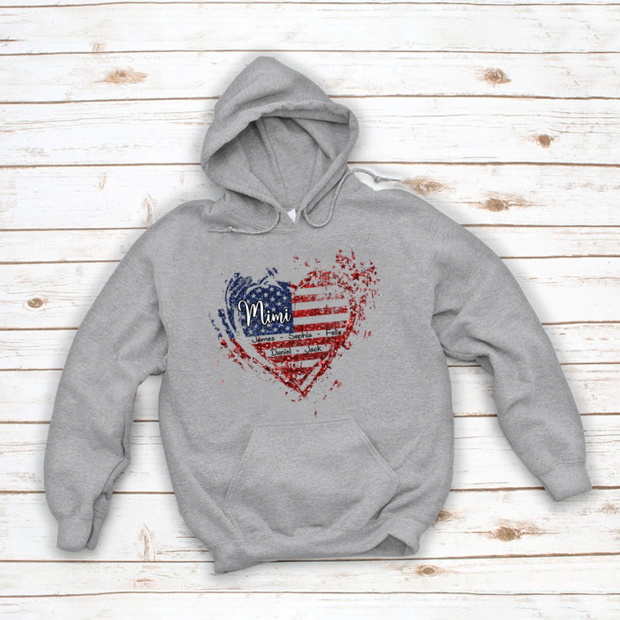 Mimi Heart American Hoodie