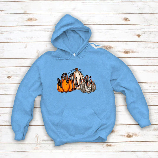 Mimi Pumpkin Leopard Autumn Hoodie
