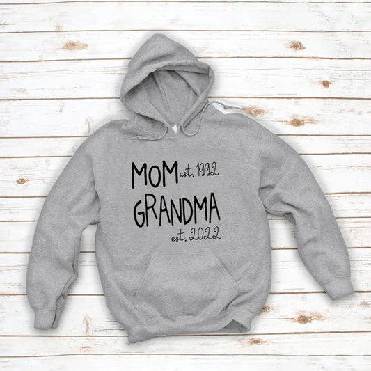 Mom Grandma Est VT22120031 Hoodie