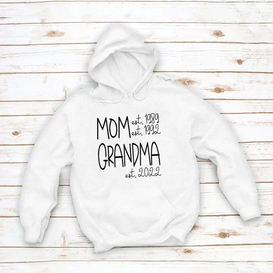 Mom Grandma New Est Sweet VT22120041 Hoodie