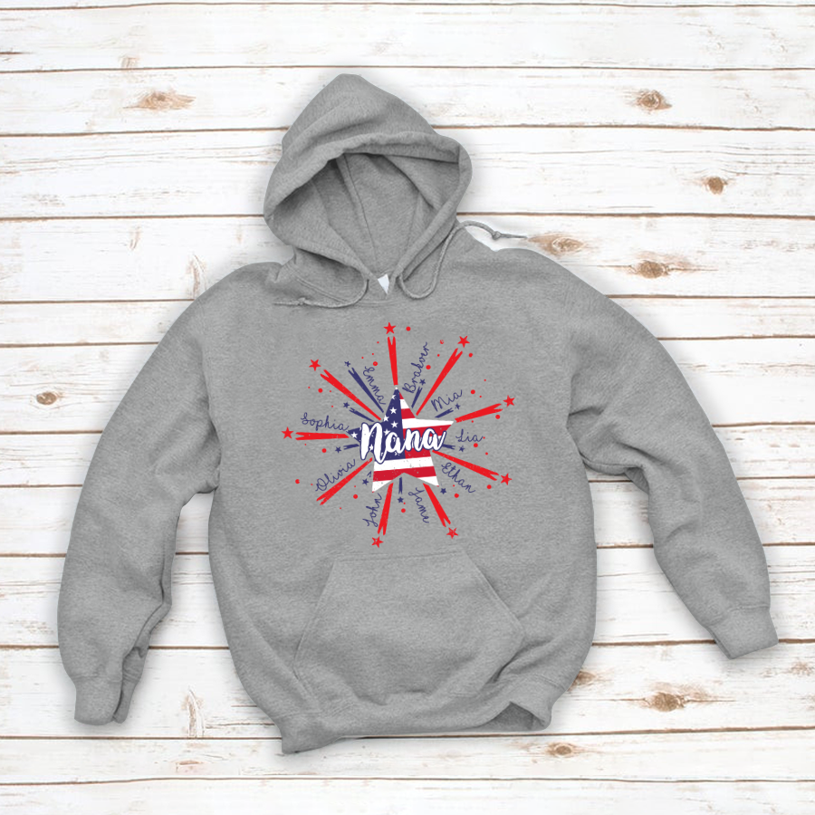 Nana Starburst 4th july american CL01 Hoodie