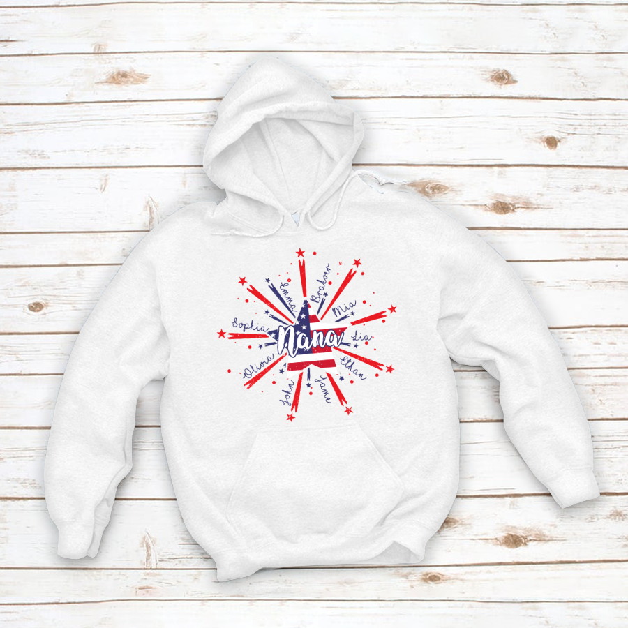 Nana Starburst 4th july american CL01 Hoodie