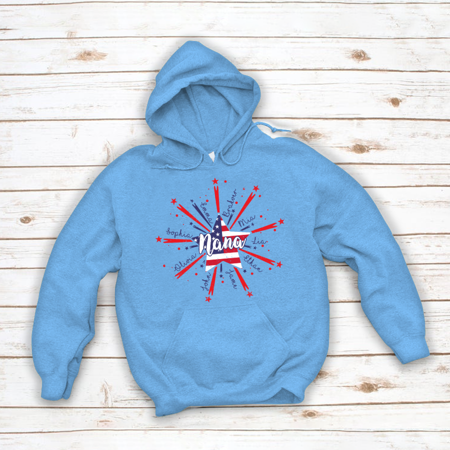 Nana Starburst 4th july american CL01 Hoodie