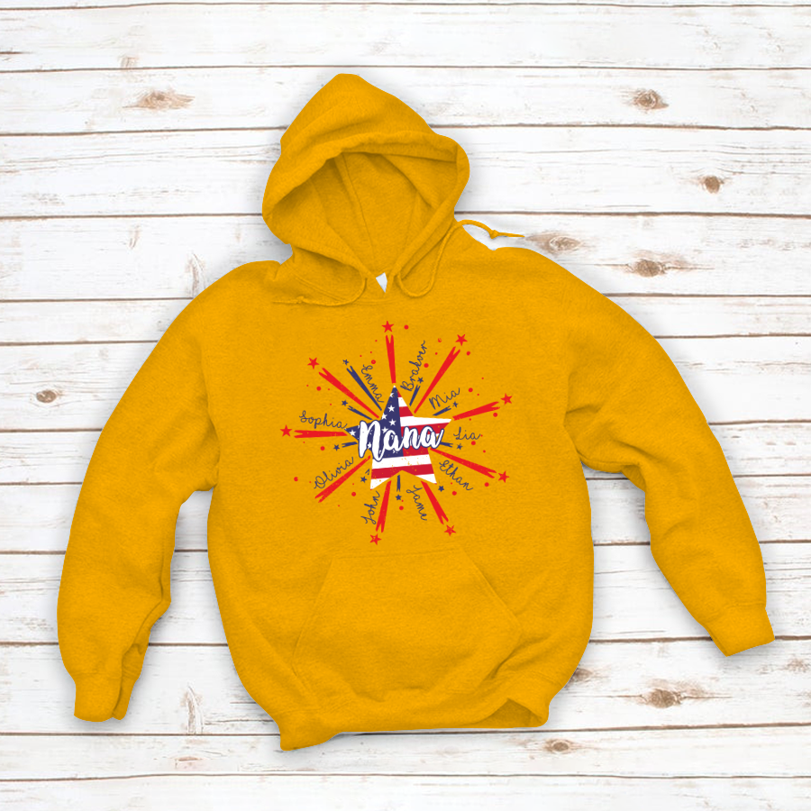 Nana Starburst 4th july american CL01 Hoodie