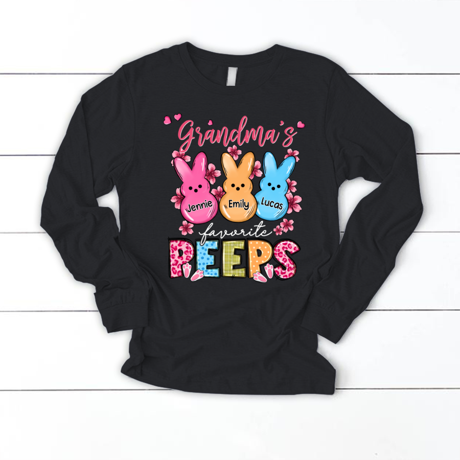 Personalized Grandma's Favorite Peeps CL01 Longsleeve