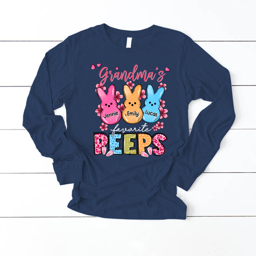 Personalized Grandma's Favorite Peeps CL01 Longsleeve