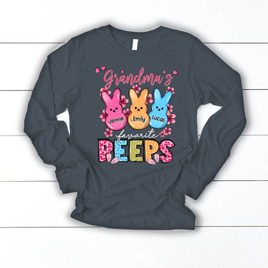 Personalized Grandma's Favorite Peeps CL01 Longsleeve