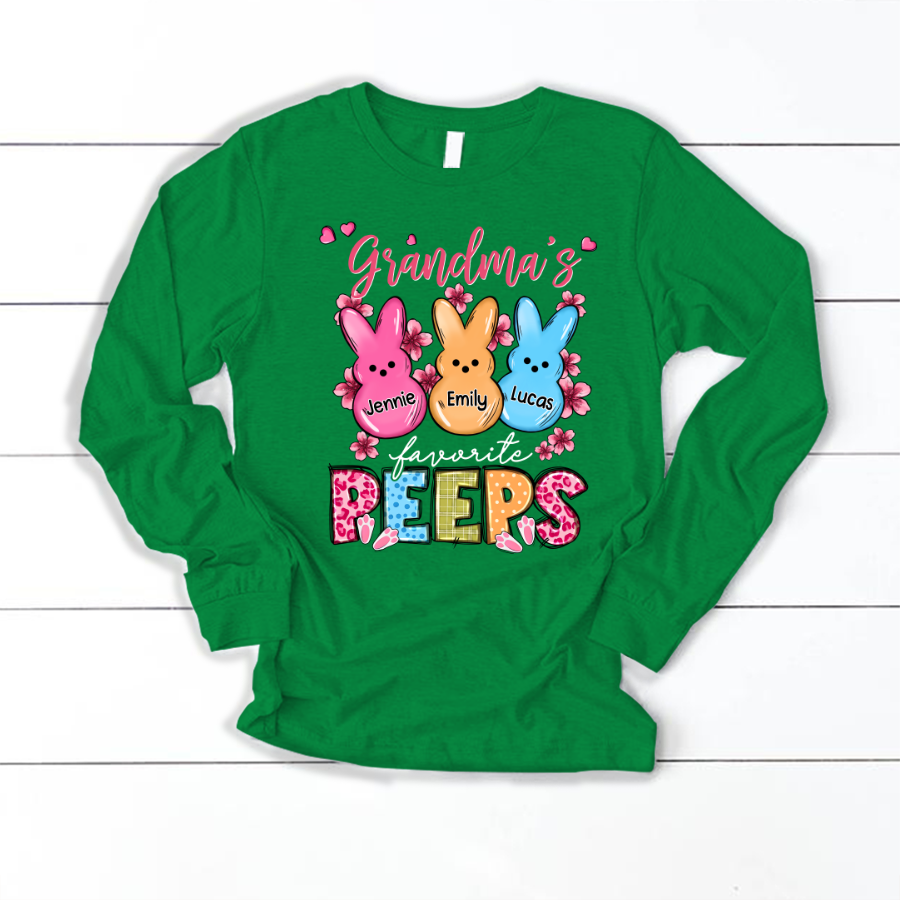 Personalized Grandma's Favorite Peeps CL01 Longsleeve