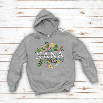Wildflowers Blessed To Be Called Nana Hoodie