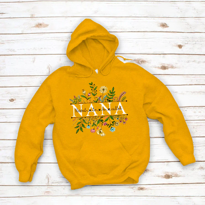 Wildflowers Blessed To Be Called Nana Hoodie