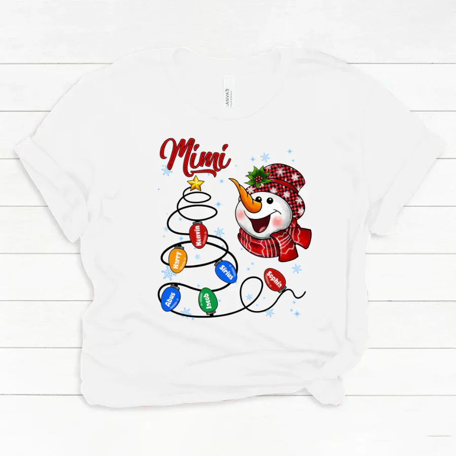 Christmas Tree Mimi And Grandkids CTH01 Classic Canvas