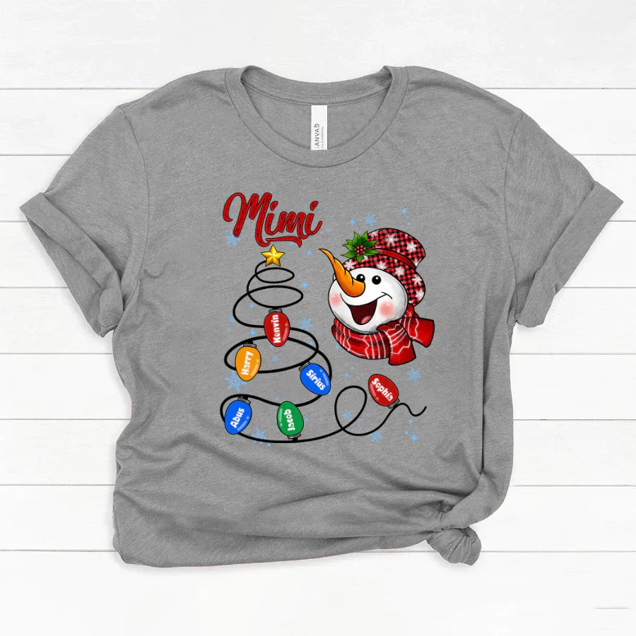 Christmas Tree Mimi And Grandkids CTH01 Classic Canvas