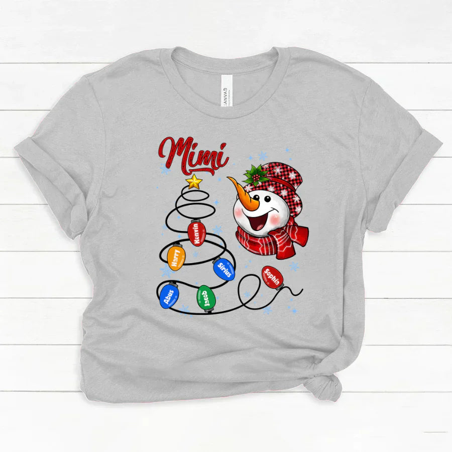 Christmas Tree Mimi And Grandkids CTH01 Classic Canvas