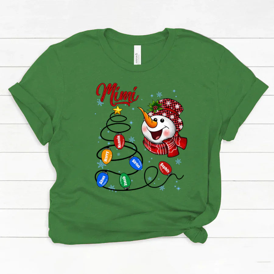 Christmas Tree Mimi And Grandkids CTH01 Classic Canvas