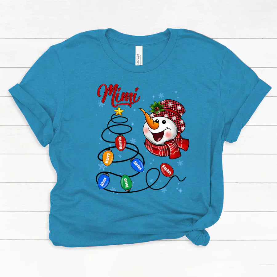 Christmas Tree Mimi And Grandkids CTH01 Classic Canvas