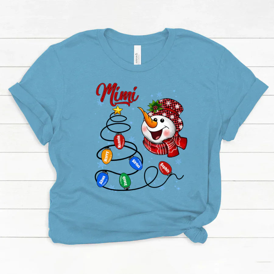Christmas Tree Mimi And Grandkids CTH01 Classic Canvas