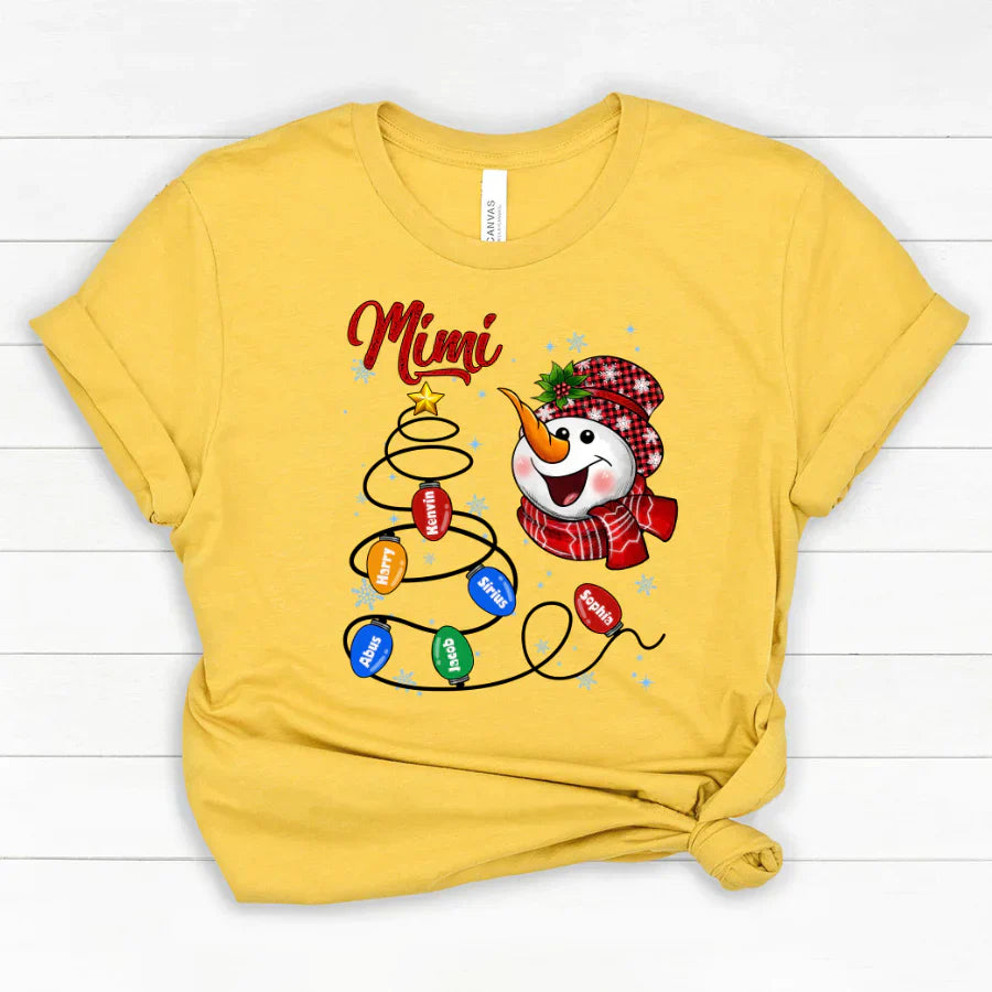 Christmas Tree Mimi And Grandkids CTH01 Classic Canvas