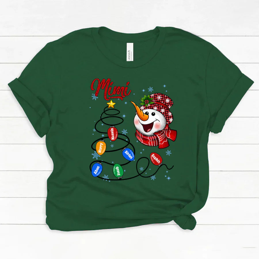 Christmas Tree Mimi And Grandkids CTH01 Classic Canvas
