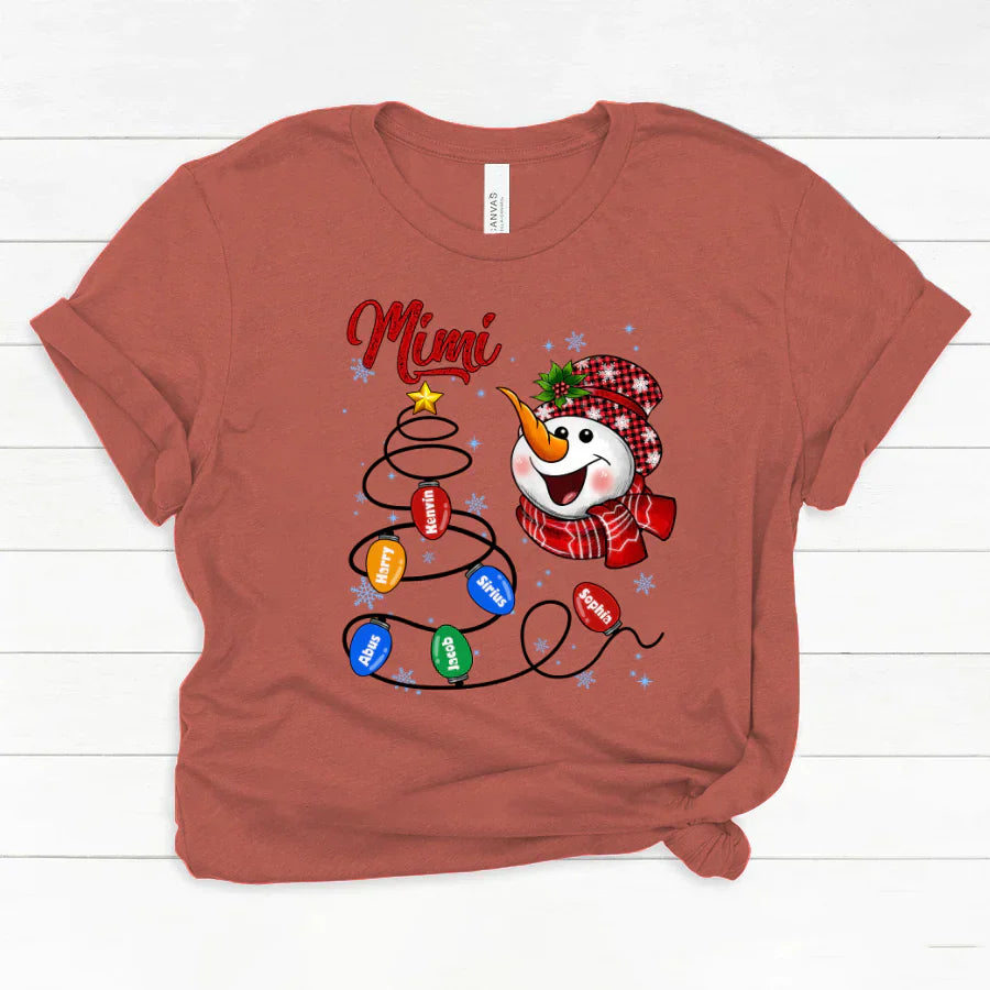 Christmas Tree Mimi And Grandkids CTH01 Classic Canvas