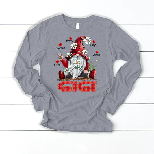 Gigi Gnome Heart Kids VT22120072 Longsleeve