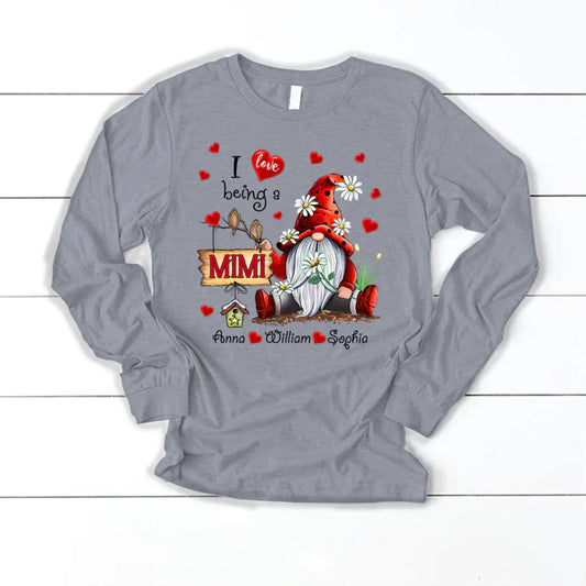 I Love Being A Mimi Heart VT2212001 Longsleeve