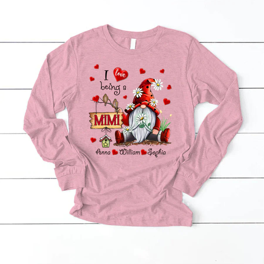 I Love Being A Mimi Heart VT2212001 Longsleeve