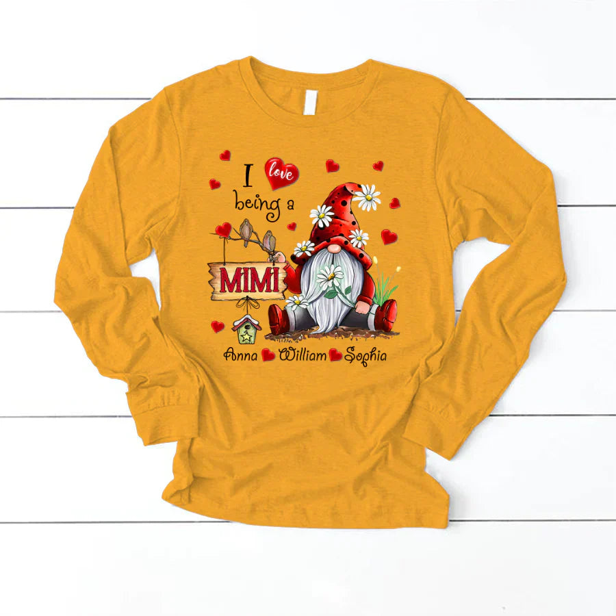 I Love Being A Mimi Heart VT2212001 Longsleeve