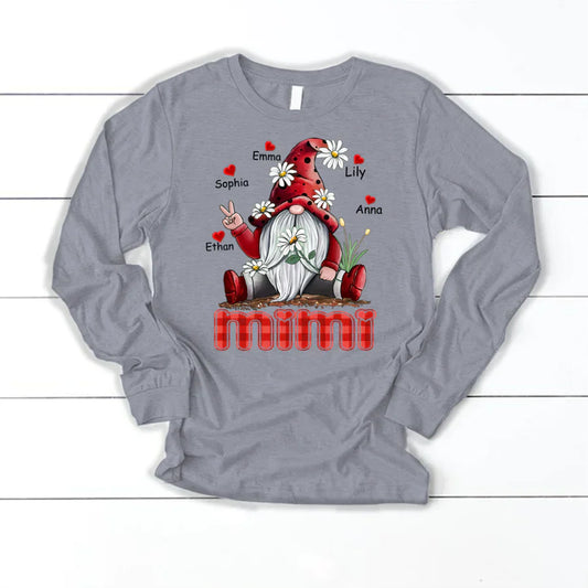 Mimi Gnome Heart Kids VT22120072 Longsleeve