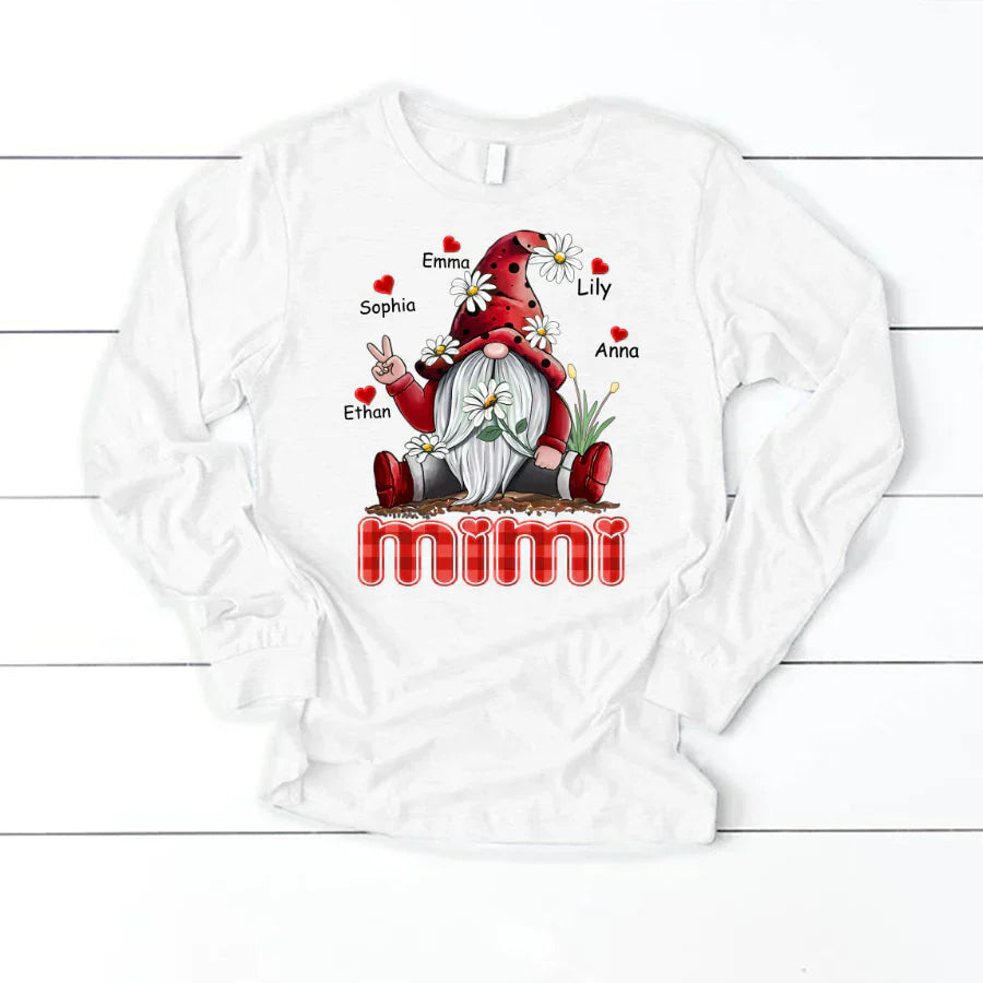 Mimi Gnome Heart Kids VT22120072 Longsleeve